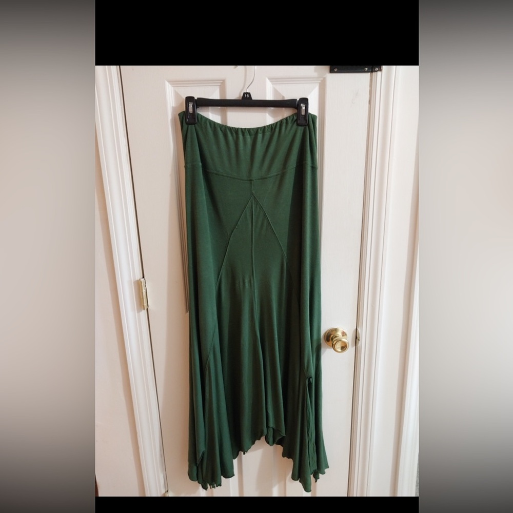 Free people beach collection maxi skirt, L